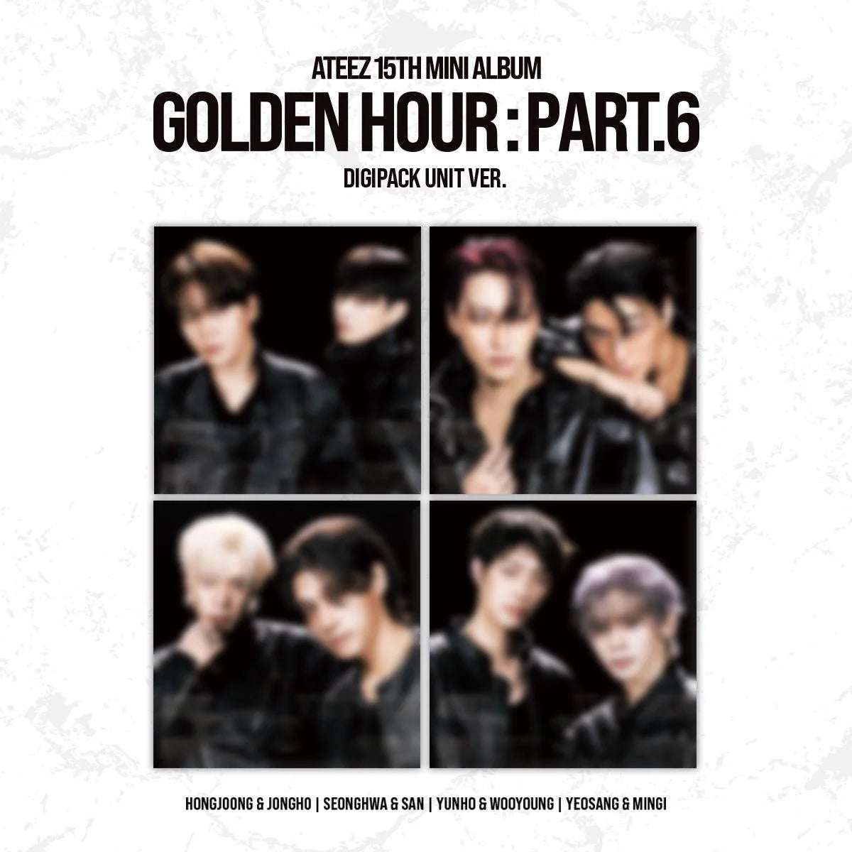 [PREORDER EVENT] ATEEZ - Golden Hour: Part.6 [DIGIPACK UNIT] - 15th mini album