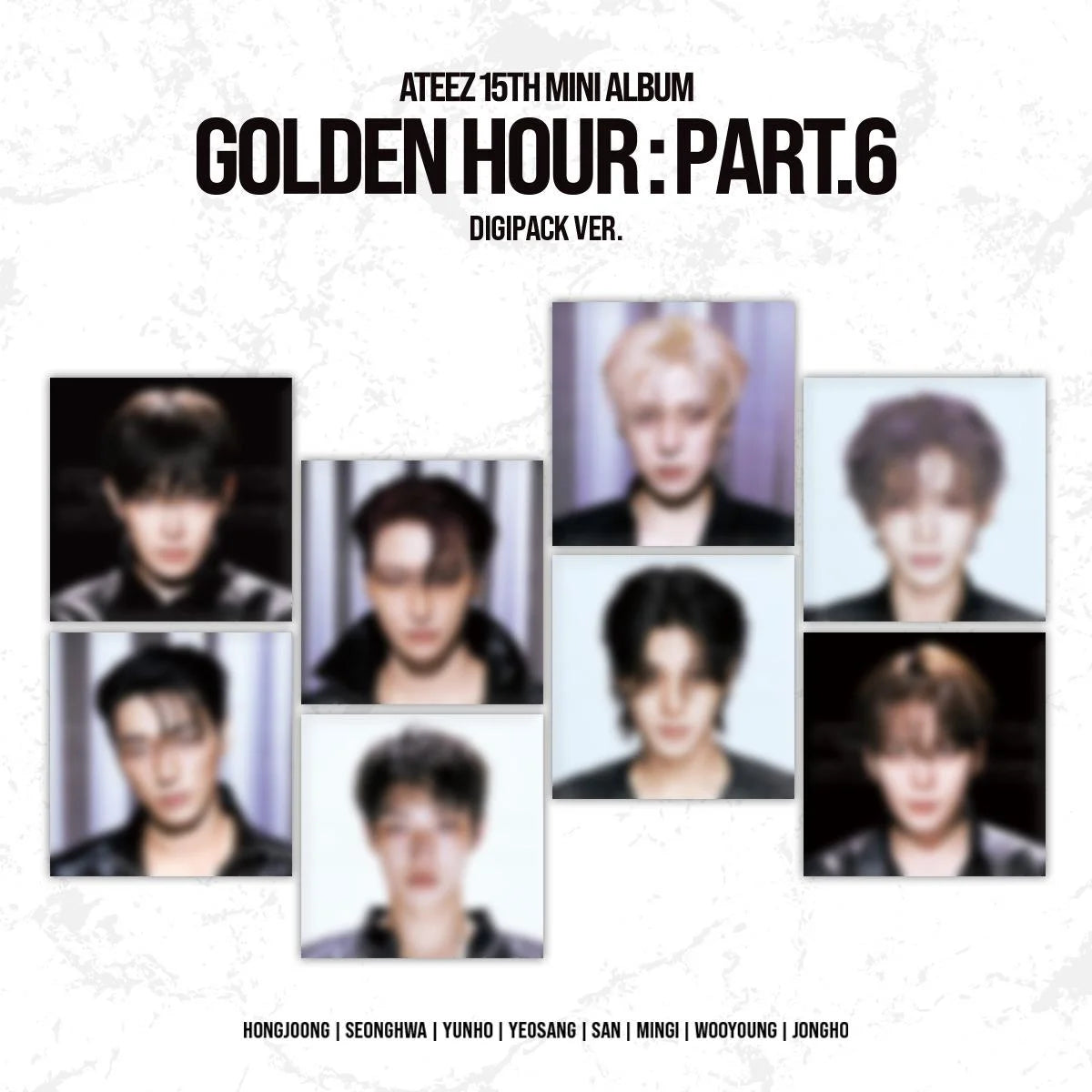 [PREORDER EVENT] ATEEZ - Golden Hour: Part.6 [DIGIPACK] - 15th mini album