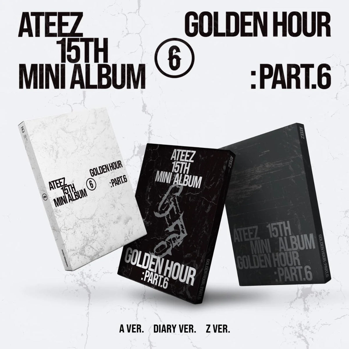[PREORDER EVENT] ATEEZ - Golden Hour: Part.6 - 15th mini album