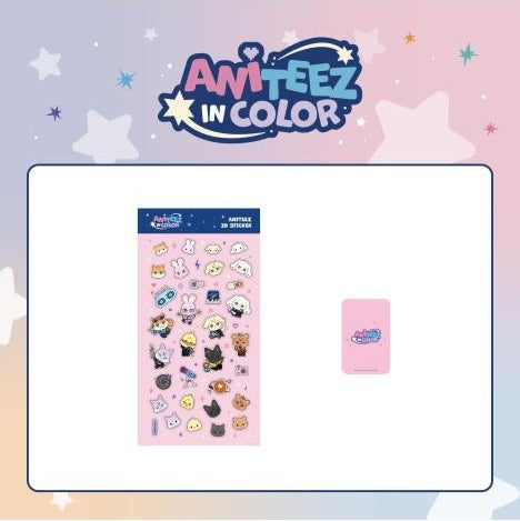 ATEEZ - Aniteez 3D Sticker - Aniteez in Color