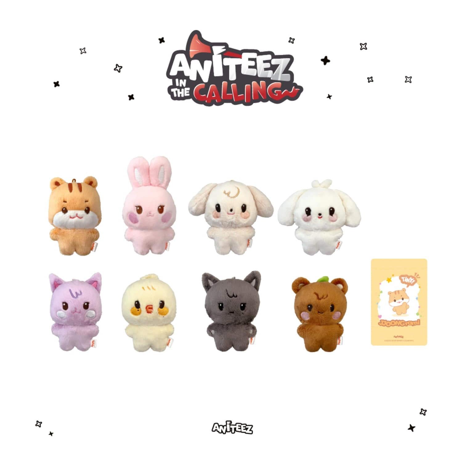 ATEEZ - Tiny Aniteez Plush Doll - Aniteez in the Calling MD
