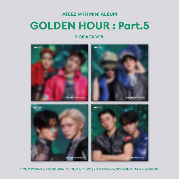 [PREORDER EVENT] ATEEZ - GOLDEN HOUR : Part.5 [DIGIPACK UNIT]