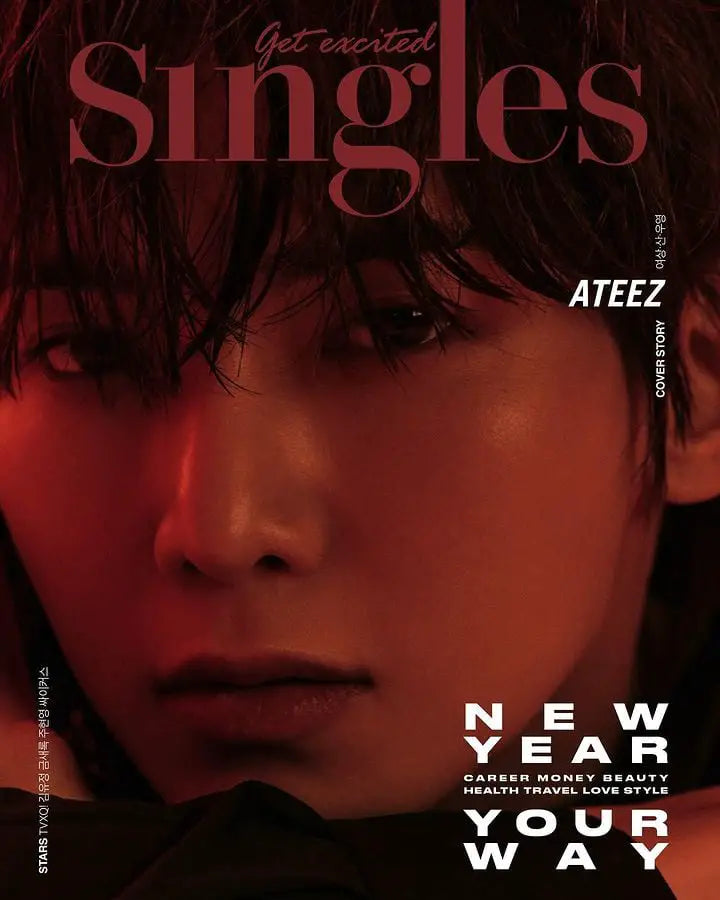 ATEEZ - Singles Magazine - Janvier 2023
