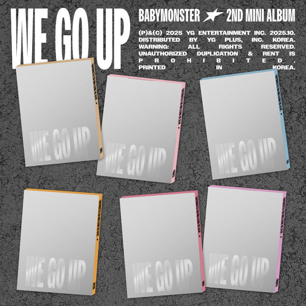 [PREORDER EVENT] BABYMONSTER - We Go Up [PATTERN] - 2nd mini album