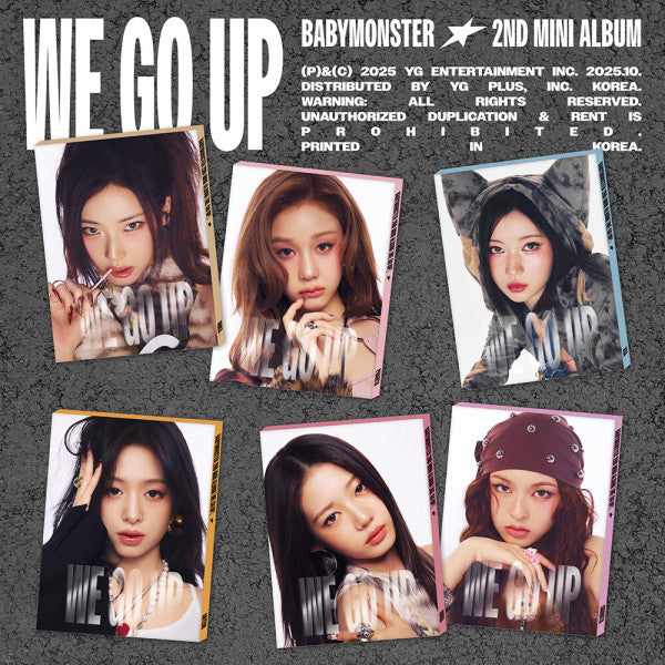 BABYMONSTER - We Go Up [PATTERN] - 2nd mini album