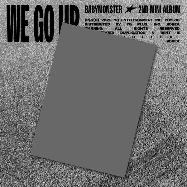 [PREORDER] BABYMONSTER - We Go Up [POSTCARD] - 2nd mini album