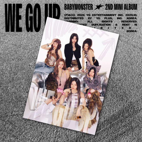 BABYMONSTER - We Go Up [POSTCARD] - 2nd mini album
