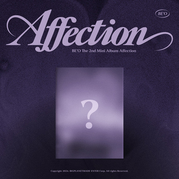BE'O - Affection - 2nd mini album