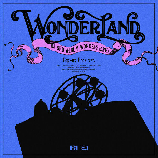 B.I - Wonderland [POP-UP BOOK] - 3rd regular album