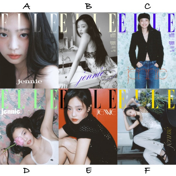[PREORDER] JENNIE - Elle - Août 2025