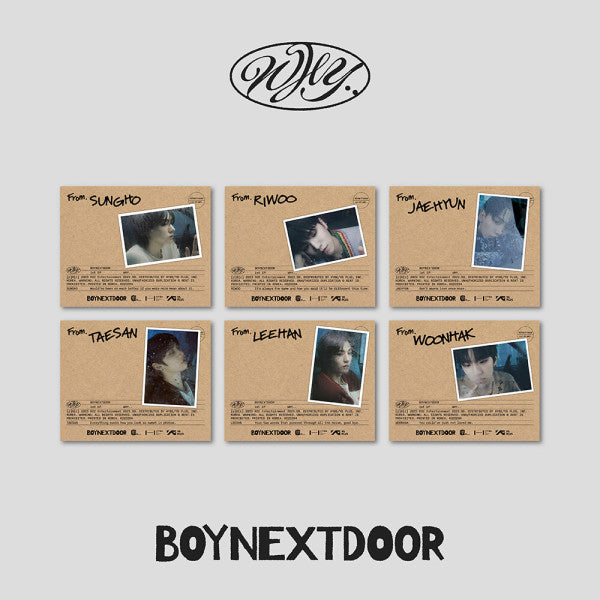 BOYNEXTDOOR - Why.. [LETTER] - 1st EP album