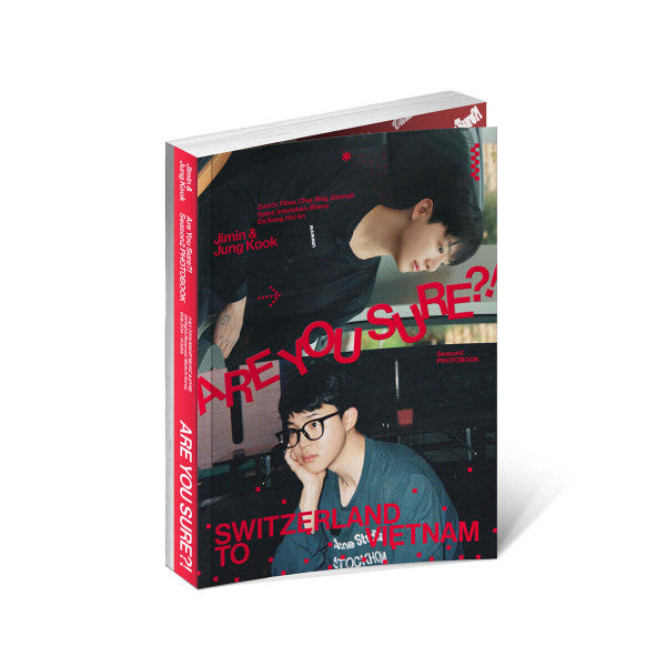 [PREORDER EVENT] JIMINxJUNGKOOK - Are You Sure Season 2 Photobook