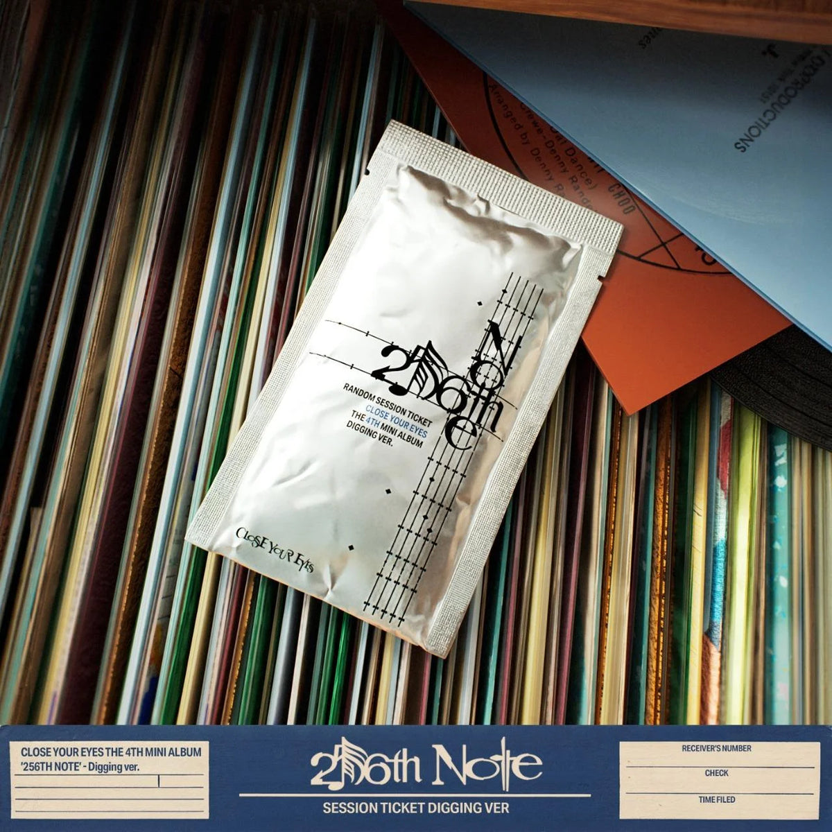 [PREORDER] CLOSE YOUR EYES - 256th Note [DIGGING] - 4th mini album