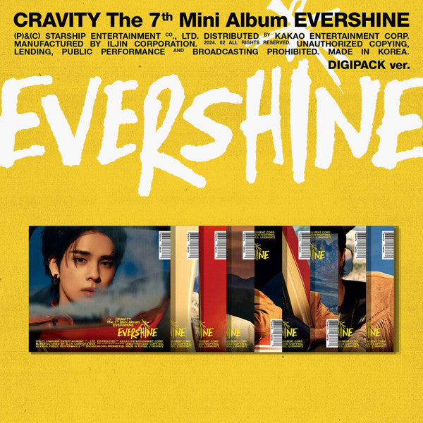CRAVITY - Evershine [DIGIPACK] - 7th mini album