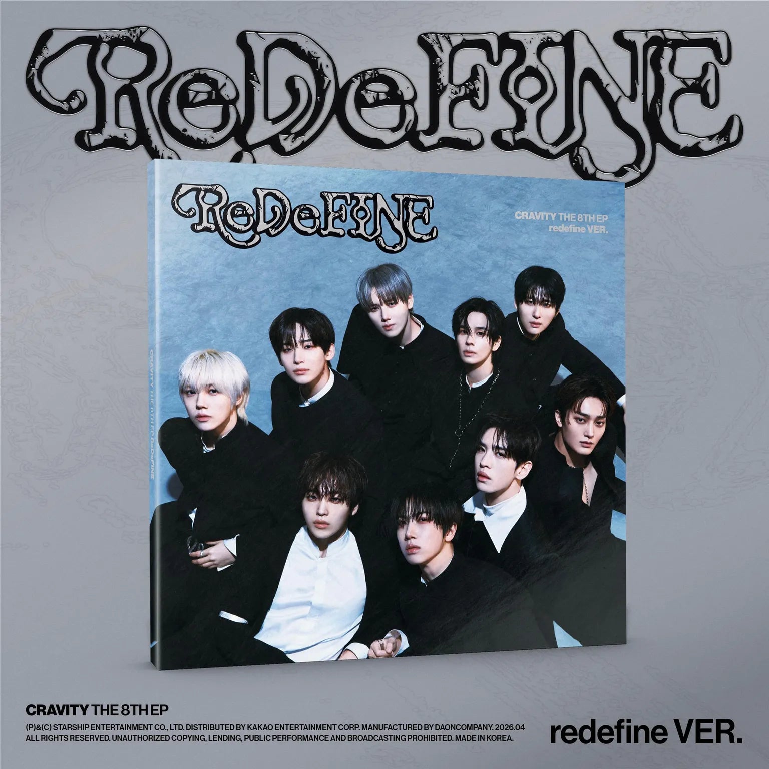 CRAVITY - ReDeFINE - 8th EP album