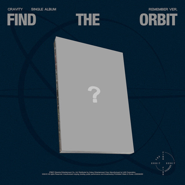 [PREORDER] CRAVITY - Find the Orbit [REMEMBER] - single album