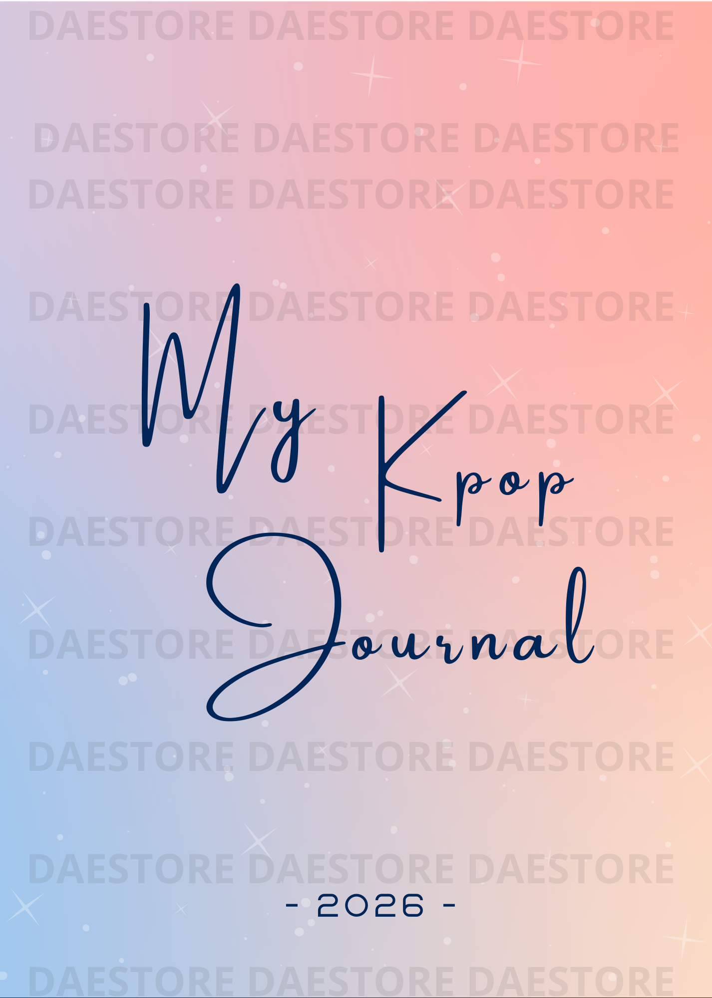 [PREORDER] My Kpop Journal 2026