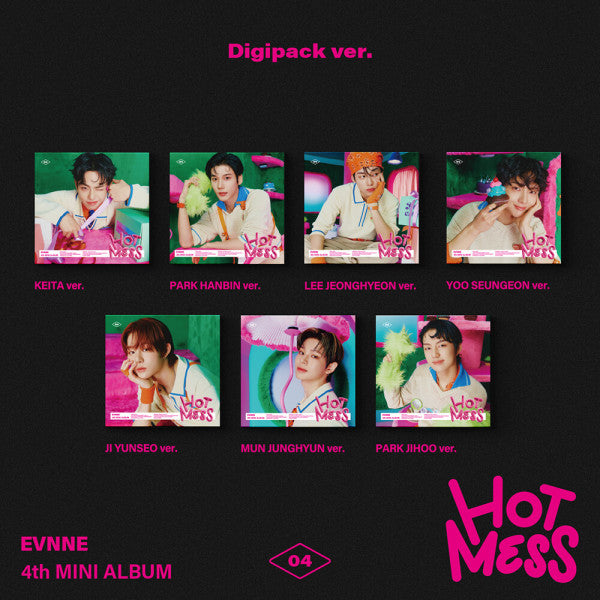 EVNNE - Hot Mess [DIGIPACK] - 4th mini album