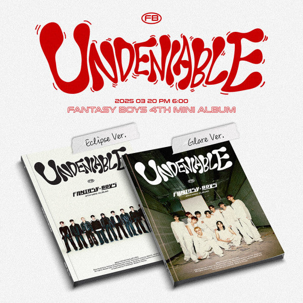 FANTASY BOYS - Undeniable - 4th mini album