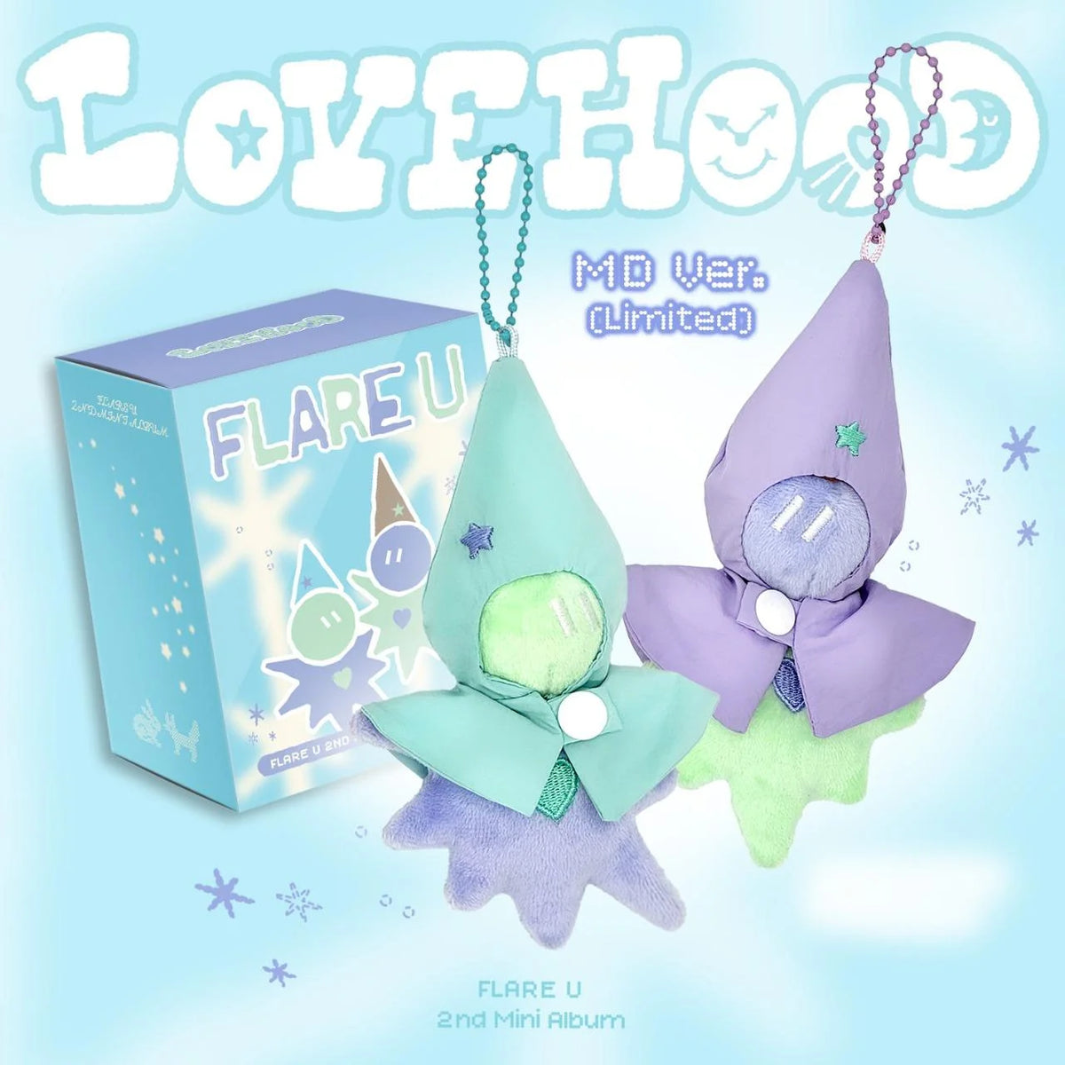 [PREORDER] FLARE U - Lovehood [MD] - 2nd mini album