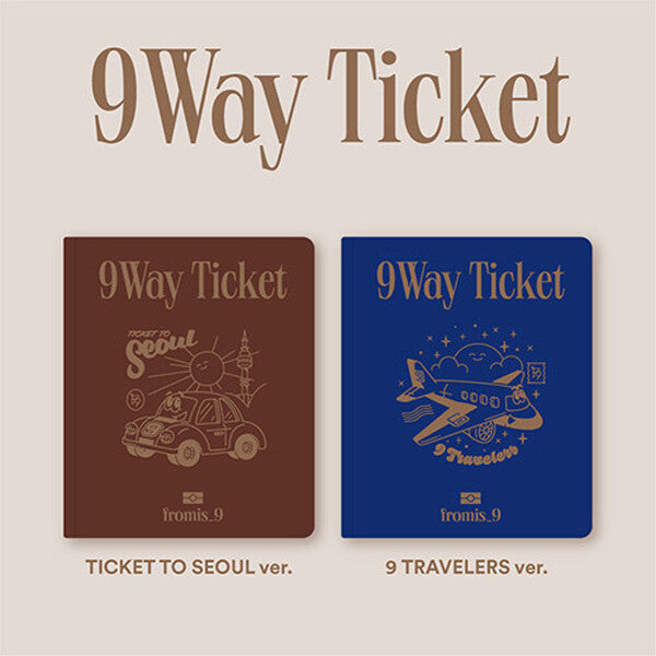 FROMIS_9 - 9 Way Ticket - 2nd single album