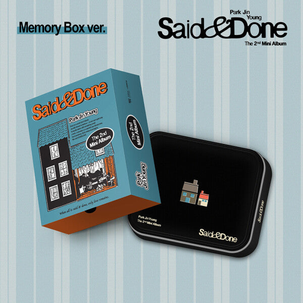 [PREORDER] PARK JINYOUNG - Said&Done [MEMORY BOX] - 2nd mini album