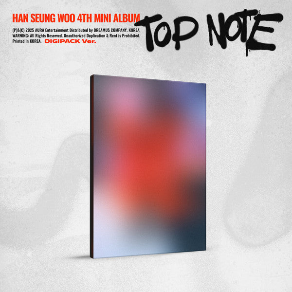 HAN SEUNGWOO - Top Note - 4th mini album