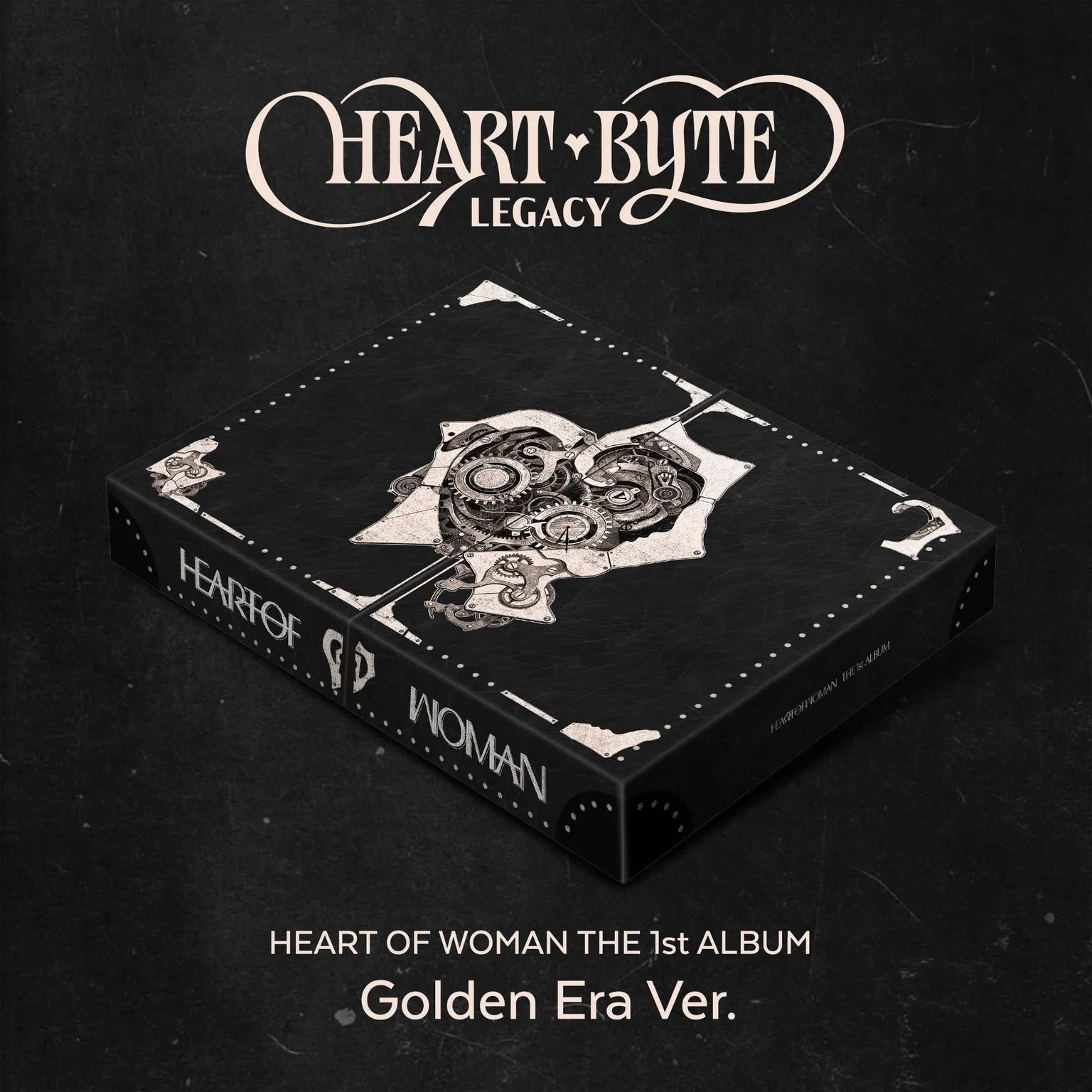 [PREORDER] HEART OF WOMAN - Heart Byte: Legacy [GOLDEN ERA] - 1st album