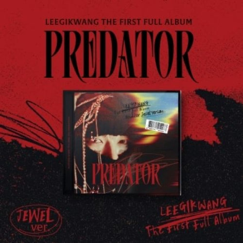 LEE GIKWANG - Predator [JEWELCASE] - 1st full album