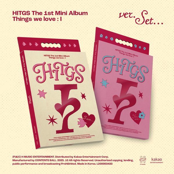 [PREORDER EVENT] HITGS - Things We Love: I - 1st mini album