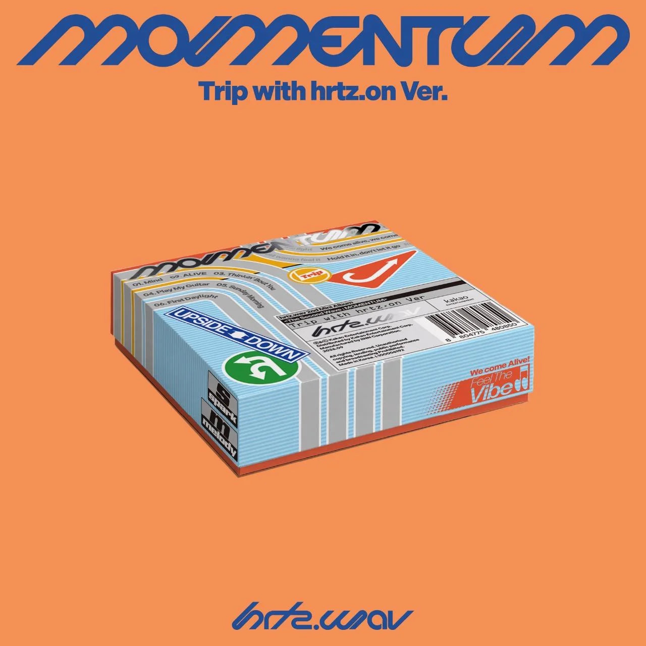 [PREORDER] HRTZ.WAV - The Second Wave: Momentum [TRIP WITH HRTZ.ON] - 2nd mini album