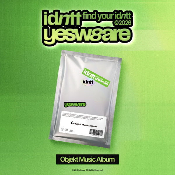 [PREORDER EVENT] IDNTT - Yesweare [OBJEKT] - Mini album