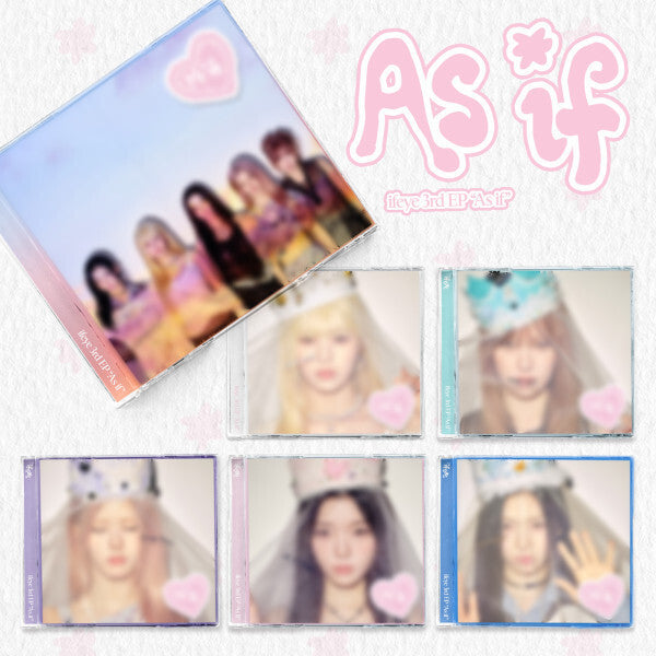[K IDOL PREORDER EVENT] IFEYE - As If - 3rd EP album
