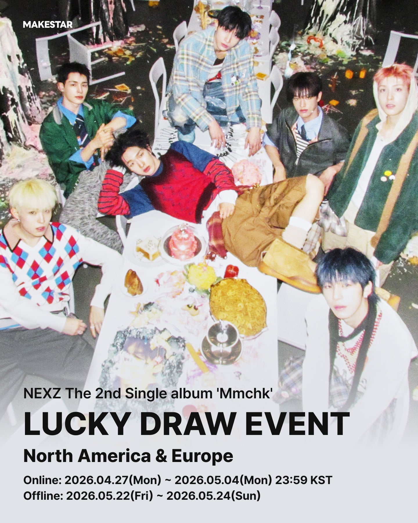 [MAKESTAR LUCKY DRAW EVENT] NEXZ - Mmchk - 2nd single album