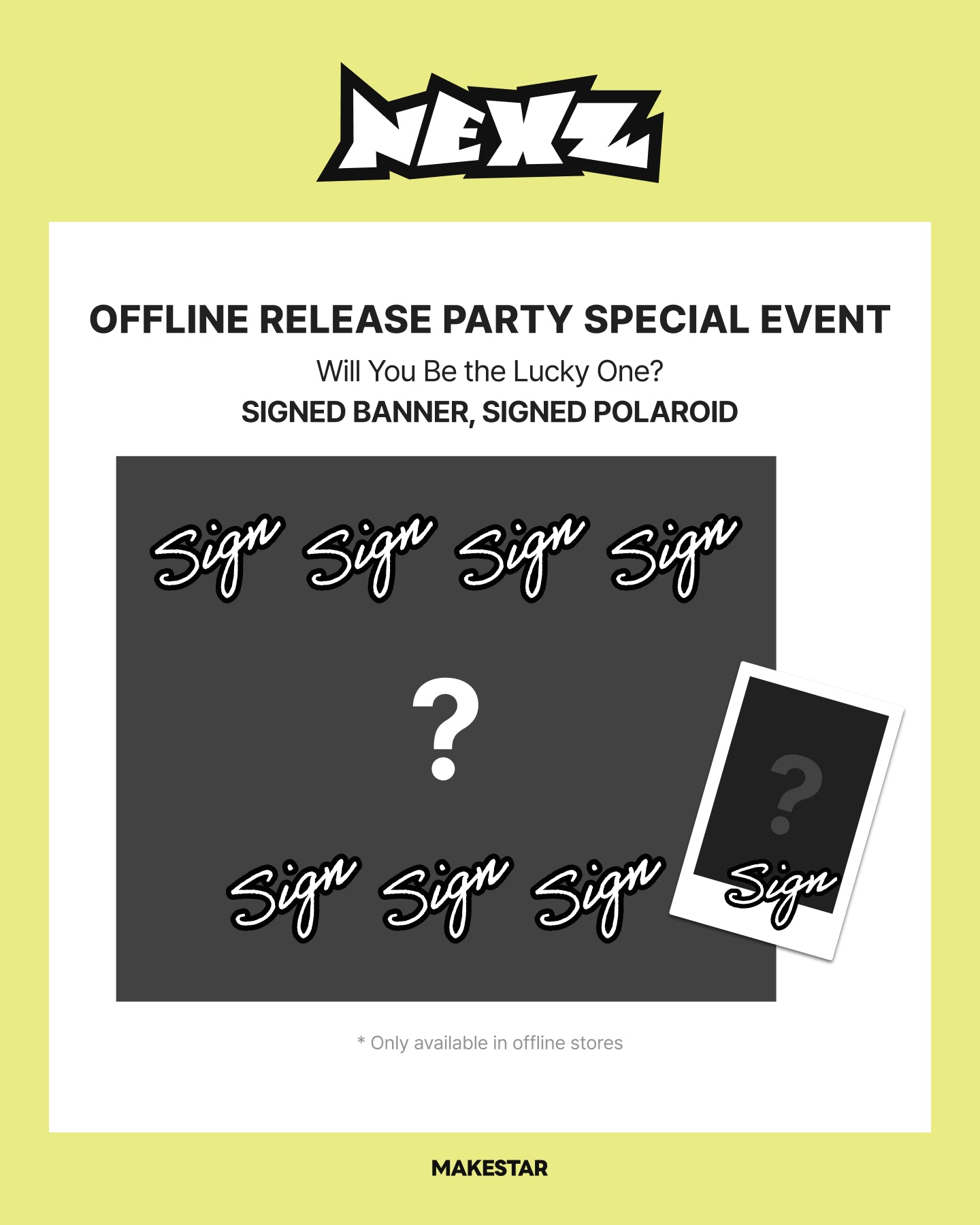 [MAKESTAR LUCKY DRAW EVENT] NEXZ - Mmchk - 2nd single album