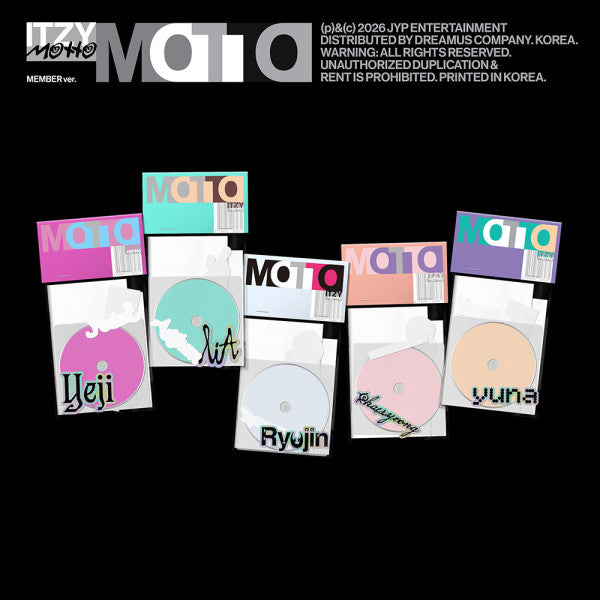 [PREORDER EVENT] ITZY - Motto [MEMBER]