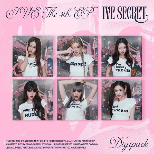 IVE - IVE Secret [DIGIPACK] - 4th EP album