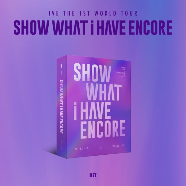 [PREORDER EVENT] IVE - 1st World Tour What I Have Encore
