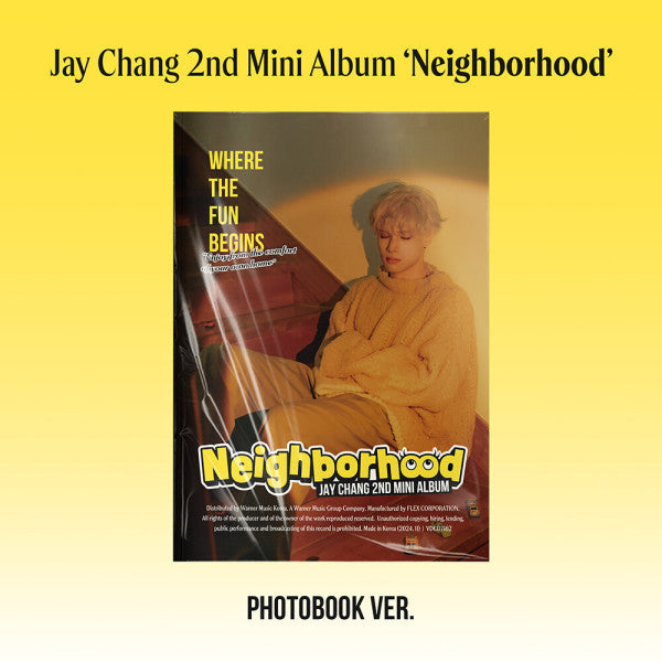 [PREORDER] JAY CHANG - Neighborhood - 2nd mini album