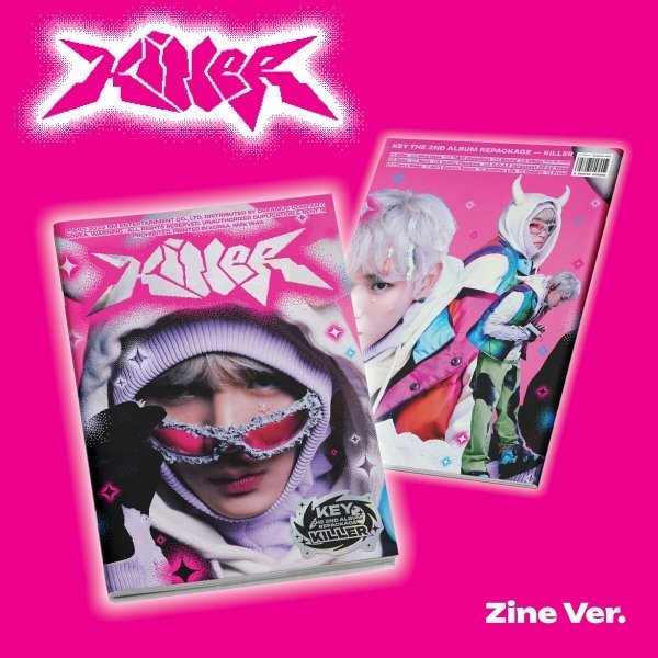 KEY - Killer [ZINE] - 2nd album repackage