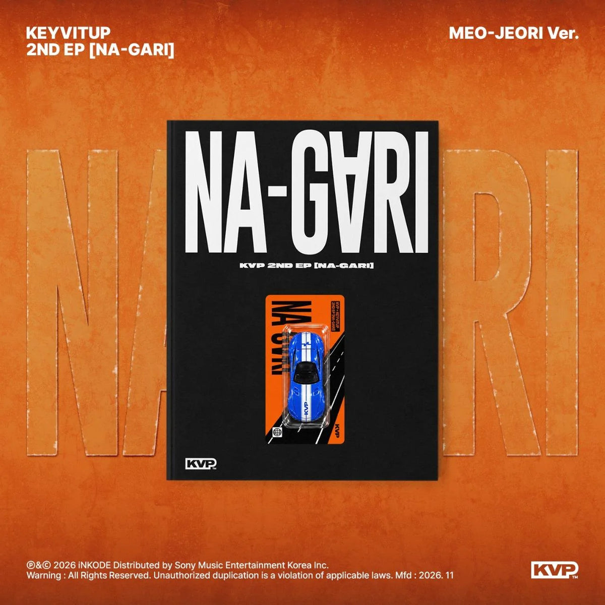 [PREORDER] KEYVITUP - NA-GARI [MEO-JEORI] - 2nd EP album