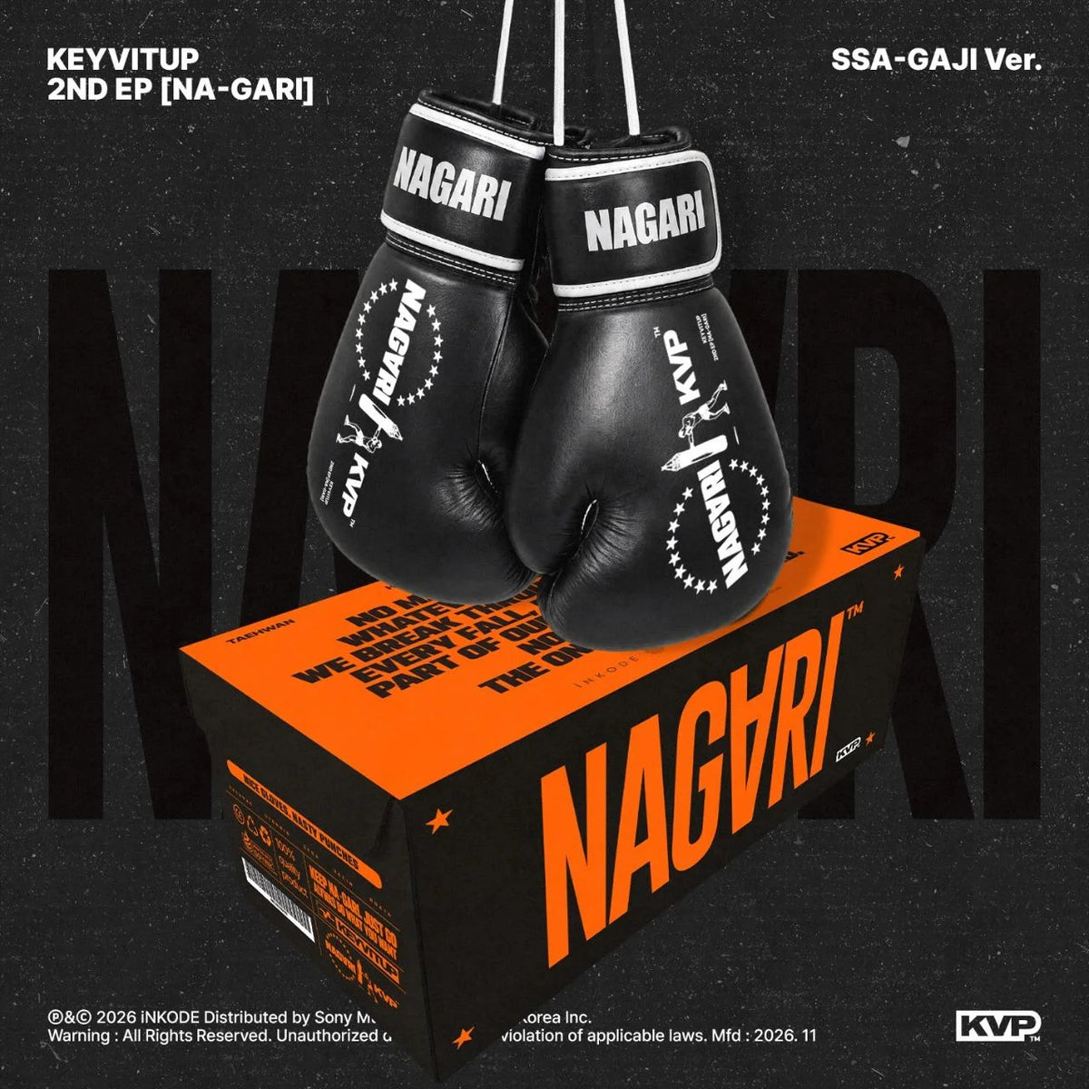 [PREORDER] KEYVITUP - NA-GARI [SSA-GAJI] - 2nd EP album