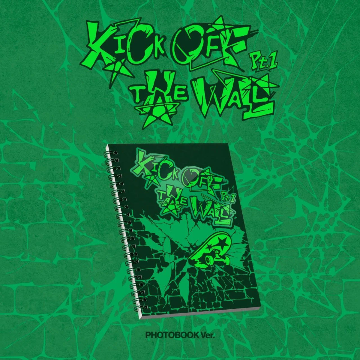 KICKFLIP - Kick Off The Wall pt.1 [PHOTOBOOK] - 5th mini album