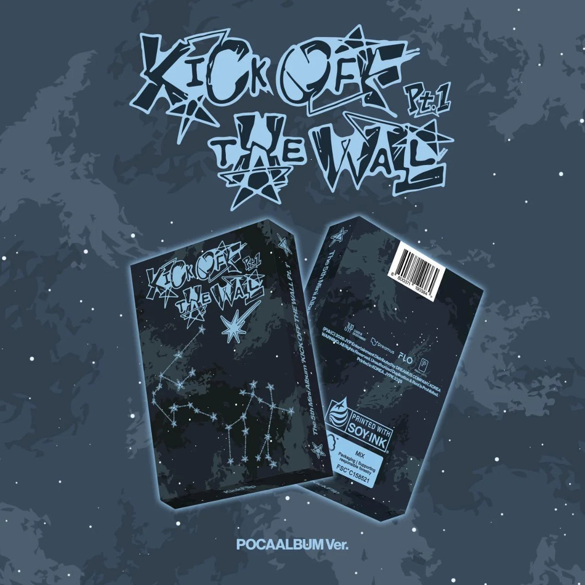 KICKFLIP - Kick Off The Wall pt.1 [POCA] - 5th mini album