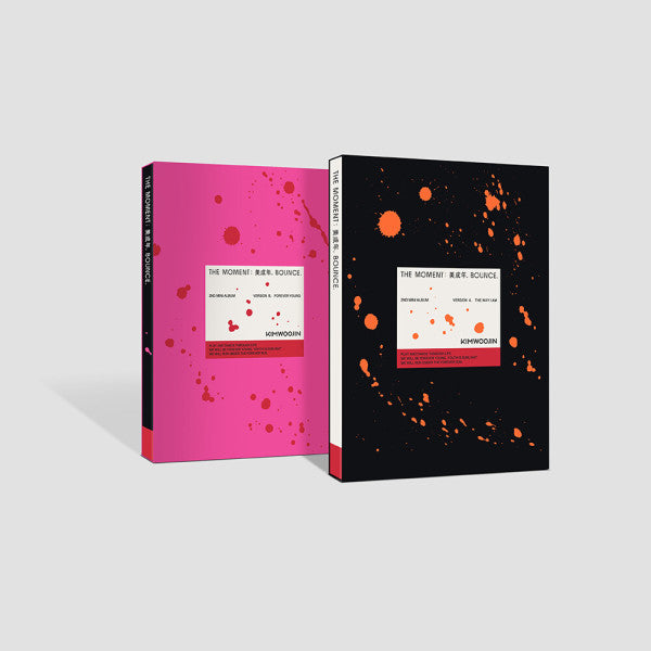 KIM WOOJIN - The moment : 美成年 Bounce - 2nd mini album