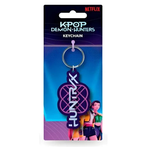 KPOP DEMON HUNTERS - PVC Keychain Huntrix Logo