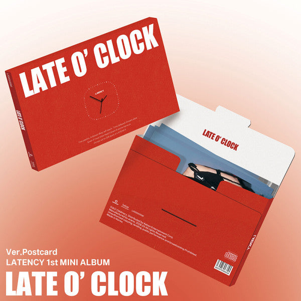 [PREORDER] LATENCY - O'Clock [POSTCARD] - 1st mini album