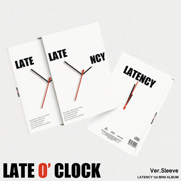 [PREORDER] LATENCY - O'Clock - 1st mini album
