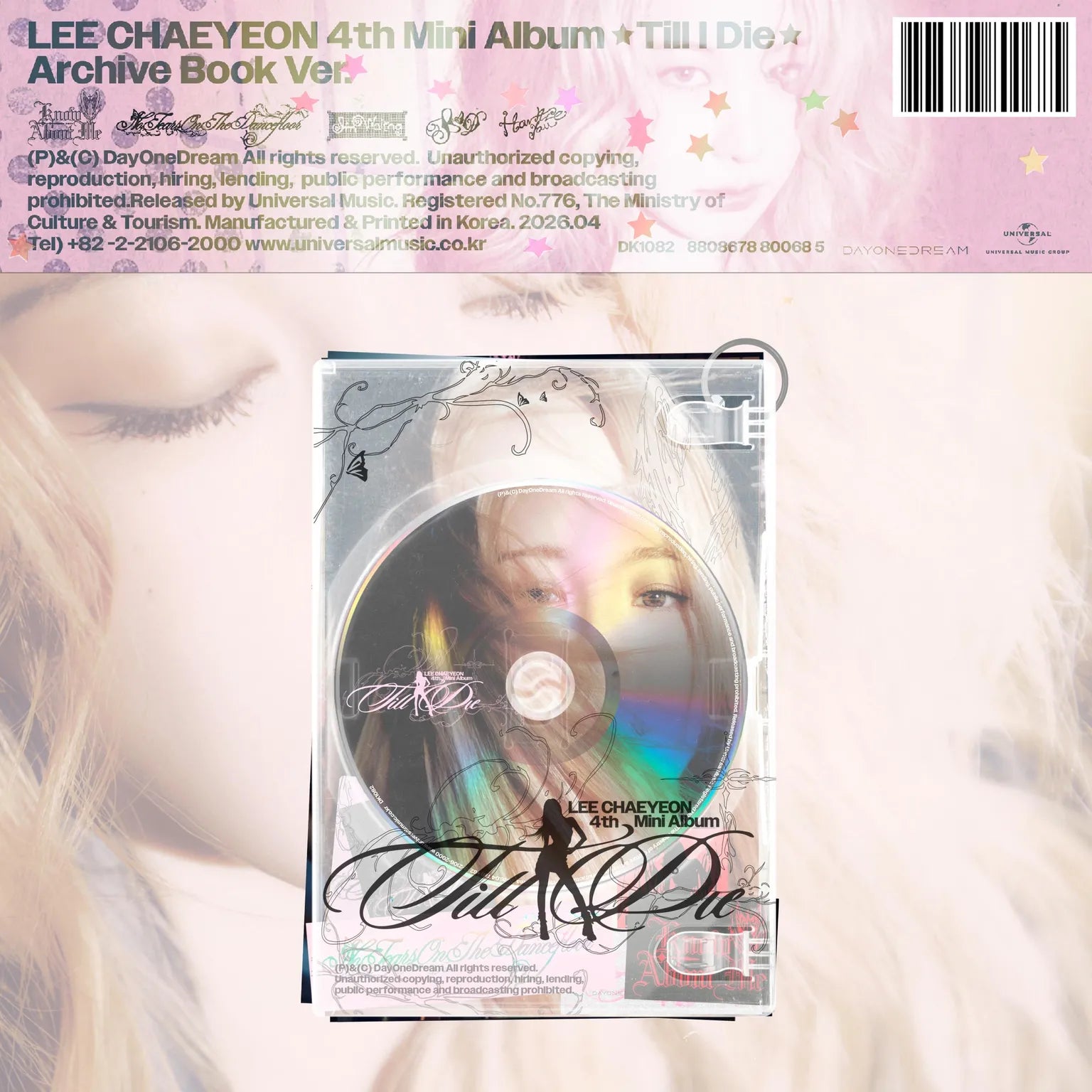 LEE CHAEYEON - Till I Die [ARCHIVE BOOK] - 4th mini album