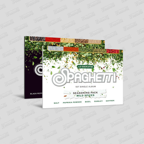 LE SSERAFIM - Spaghetti [WEVERSE] - 1st single album